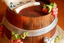 Tort Butoi cu vin/Cask wine cake